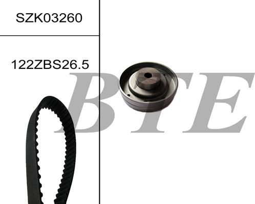 BTE SZK03260 - Комплект зубчатого ремня ГРМ autospares.lv