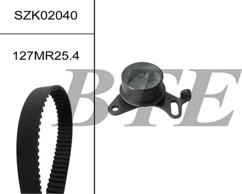 BTE SZK02040 - Комплект зубчатого ремня ГРМ autospares.lv