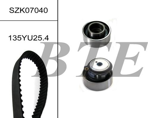 BTE SZK07040 - Комплект зубчатого ремня ГРМ autospares.lv