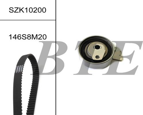 BTE SZK10200 - Комплект зубчатого ремня ГРМ autospares.lv