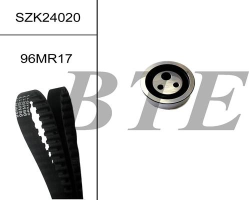 BTE SZK24020 - Комплект зубчатого ремня ГРМ autospares.lv