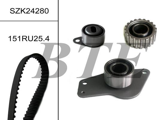 BTE SZK24280 - Комплект зубчатого ремня ГРМ autospares.lv