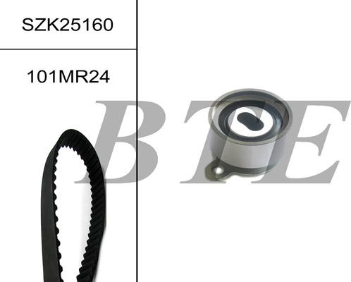 BTE SZK25160 - Комплект зубчатого ремня ГРМ autospares.lv