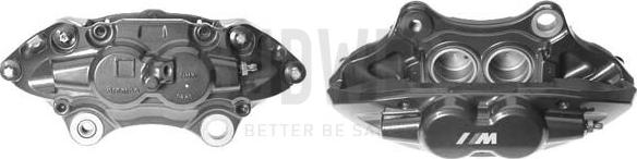 Budweg Caliper 344904 - Тормозной суппорт autospares.lv