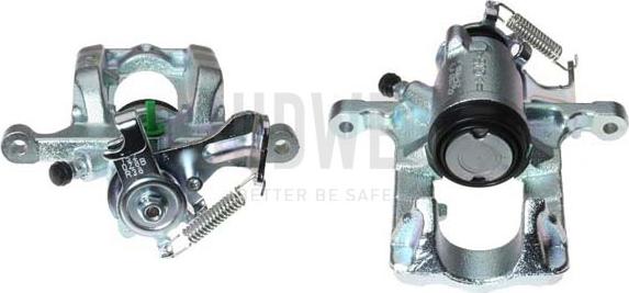 Budweg Caliper 344547 - Тормозной суппорт autospares.lv