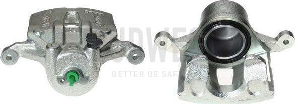 Budweg Caliper 344516 - Тормозной суппорт autospares.lv