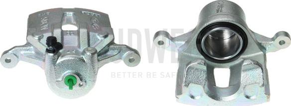 Budweg Caliper 344517 - Тормозной суппорт autospares.lv