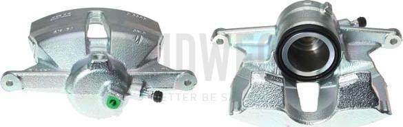 Budweg Caliper 344673 - Тормозной суппорт autospares.lv