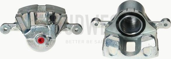 Budweg Caliper 344065 - Тормозной суппорт autospares.lv