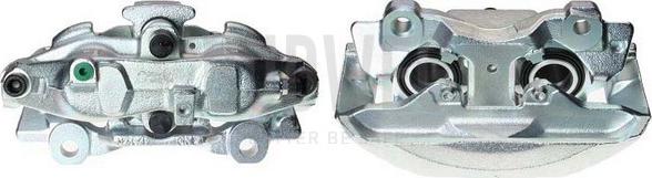 Budweg Caliper 344033 - Тормозной суппорт autospares.lv