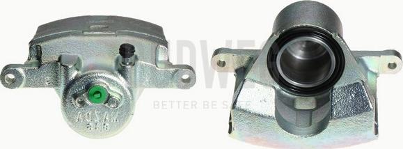 Budweg Caliper 344165 - Тормозной суппорт autospares.lv