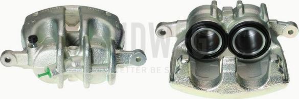 Budweg Caliper 344168 - Тормозной суппорт autospares.lv