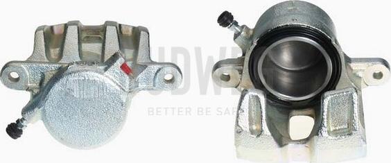 Budweg Caliper 344163 - Тормозной суппорт autospares.lv