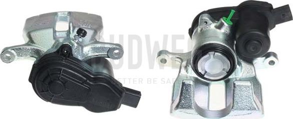 Budweg Caliper 344863 - Тормозной суппорт autospares.lv