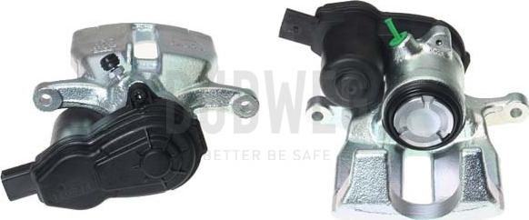 Budweg Caliper 344862 - Тормозной суппорт autospares.lv