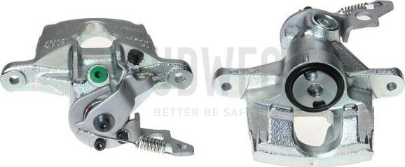 Budweg Caliper 344334 - Тормозной суппорт autospares.lv