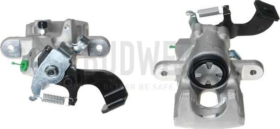 Budweg Caliper 344245 - Тормозной суппорт autospares.lv