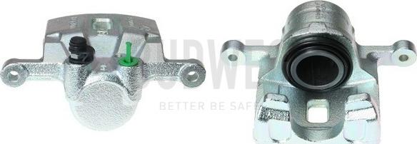 Budweg Caliper 344259 - Тормозной суппорт autospares.lv