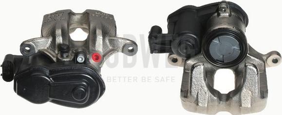 Budweg Caliper 344283 - Тормозной суппорт autospares.lv