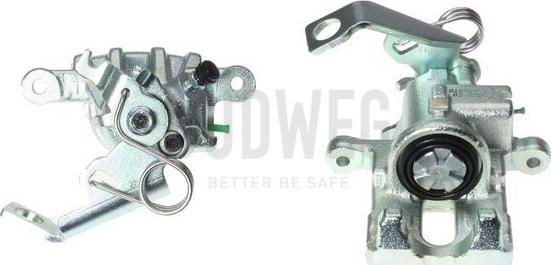 Budweg Caliper 344706 - Тормозной суппорт autospares.lv