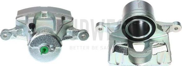 Budweg Caliper 345407 - Тормозной суппорт autospares.lv