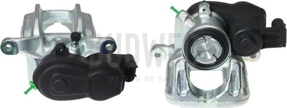 Budweg Caliper 345418 - Тормозной суппорт autospares.lv