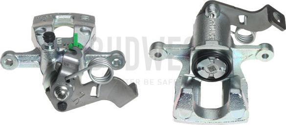 Budweg Caliper 345671 - Тормозной суппорт autospares.lv