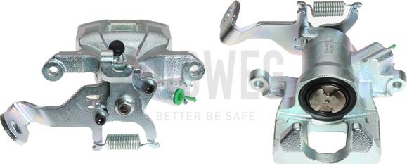 Budweg Caliper 345015 - Тормозной суппорт autospares.lv