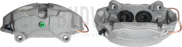 Budweg Caliper 345197 - Тормозной суппорт autospares.lv