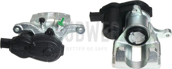 Budweg Caliper 345161 - Тормозной суппорт autospares.lv