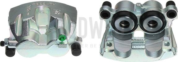 Budweg Caliper 345117 - Тормозной суппорт autospares.lv