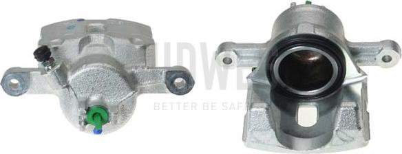 Budweg Caliper 345344 - Тормозной суппорт autospares.lv