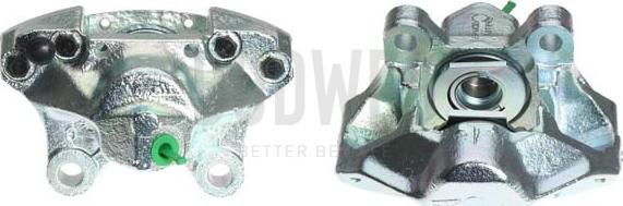 Budweg Caliper 34537 - Тормозной суппорт autospares.lv