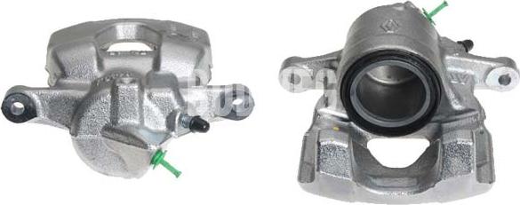 Budweg Caliper 345703 - Тормозной суппорт autospares.lv