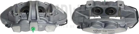 Budweg Caliper 345727 - Тормозной суппорт autospares.lv