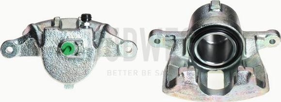 Budweg Caliper 341939 - Тормозной суппорт autospares.lv