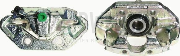 Budweg Caliper 341111 - Тормозной суппорт autospares.lv