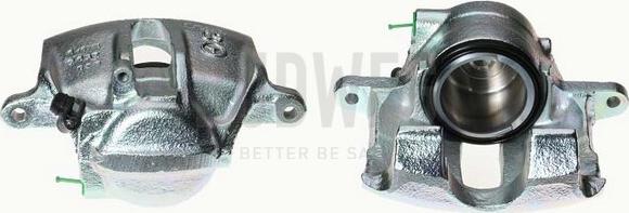 Budweg Caliper 341343 - Тормозной суппорт autospares.lv