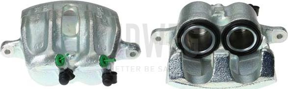 Budweg Caliper 341745 - Тормозной суппорт autospares.lv