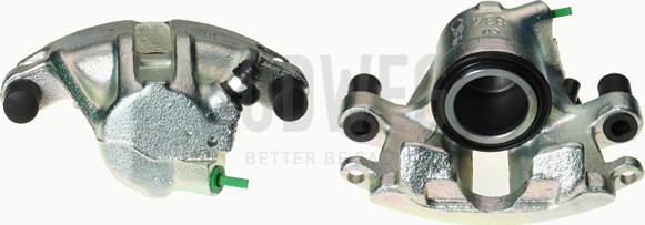 Budweg Caliper 341733 - Тормозной суппорт autospares.lv