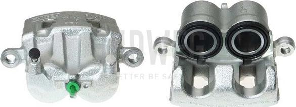 Budweg Caliper 343950 - Тормозной суппорт autospares.lv