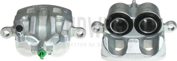 Budweg Caliper 343953 - Тормозной суппорт autospares.lv