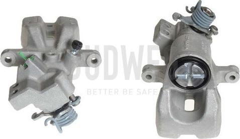 Budweg Caliper 343967 - Тормозной суппорт autospares.lv