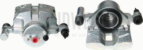 Budweg Caliper 343495 - Тормозной суппорт autospares.lv