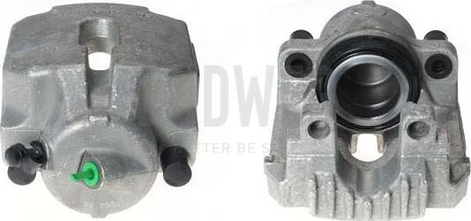 Budweg Caliper 343407 - Тормозной суппорт autospares.lv