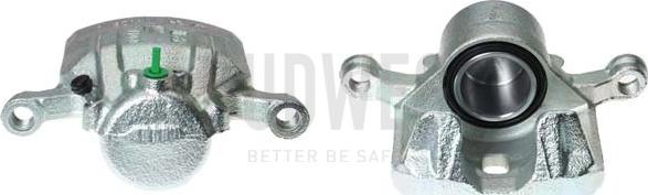 Budweg Caliper 343417 - Тормозной суппорт autospares.lv