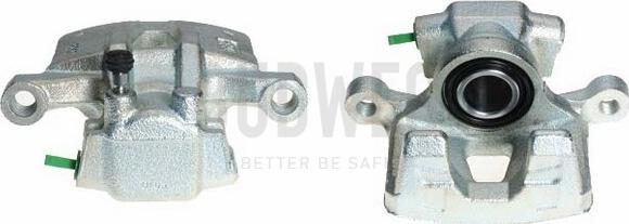 Budweg Caliper 343549 - Тормозной суппорт autospares.lv