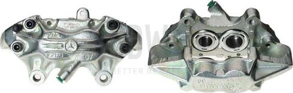 Budweg Caliper 343554 - Тормозной суппорт autospares.lv