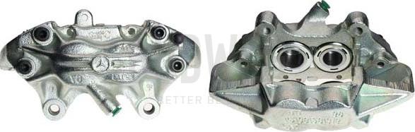 Budweg Caliper 343555 - Тормозной суппорт autospares.lv