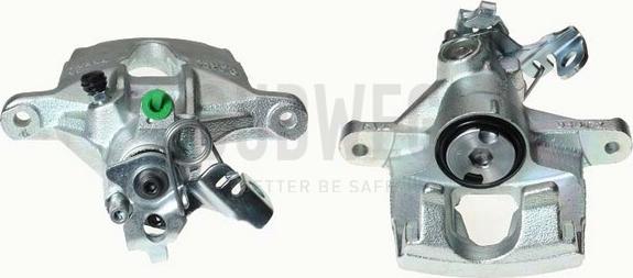 Budweg Caliper 343580 - Тормозной суппорт autospares.lv